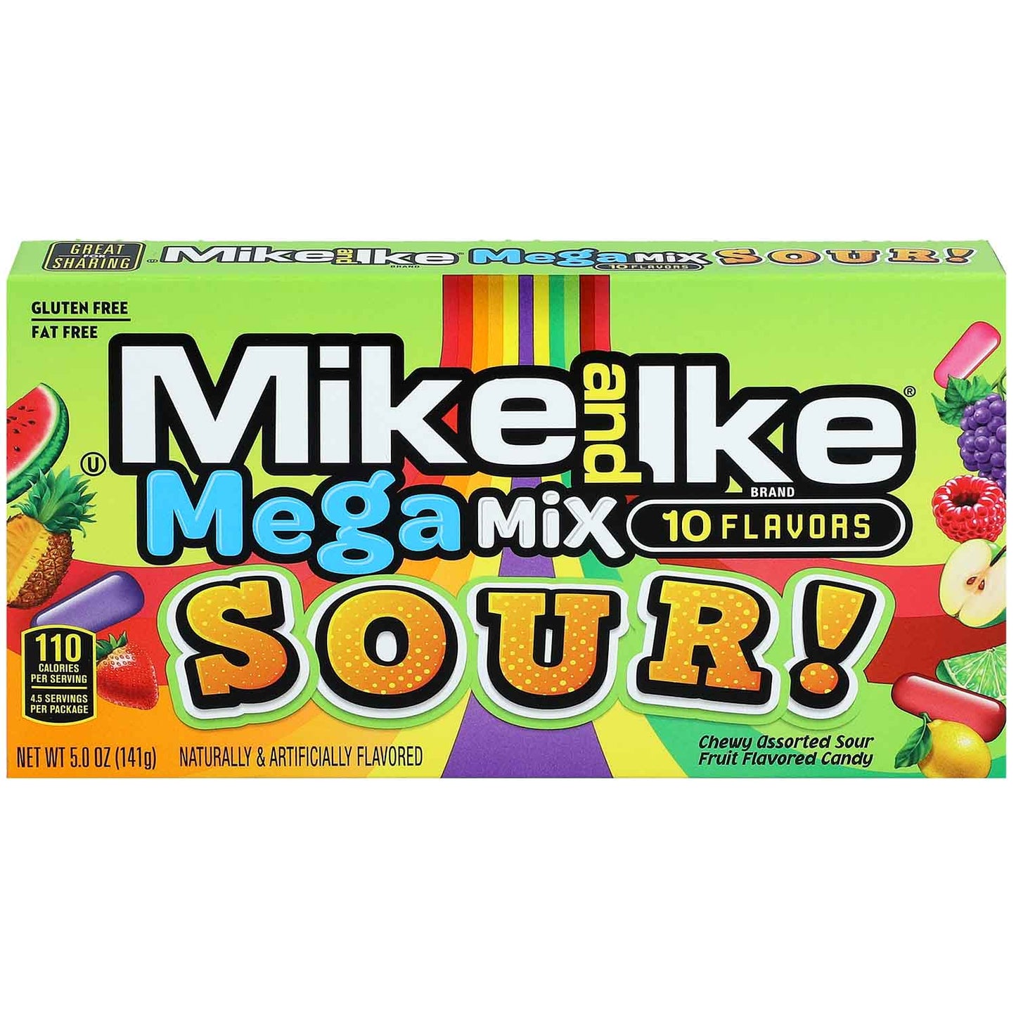 Mike and Ike Mega Mix Sour! 141g