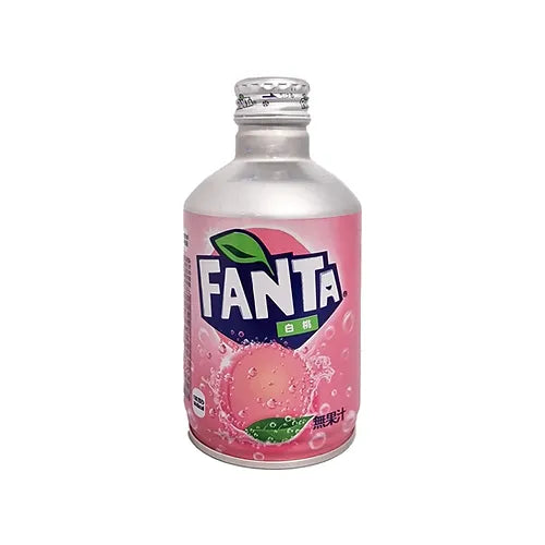 Fanta White Peach aus Japan 300ml EINWEG