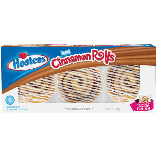 Hostess Iced Cinnamon Rolls 468g