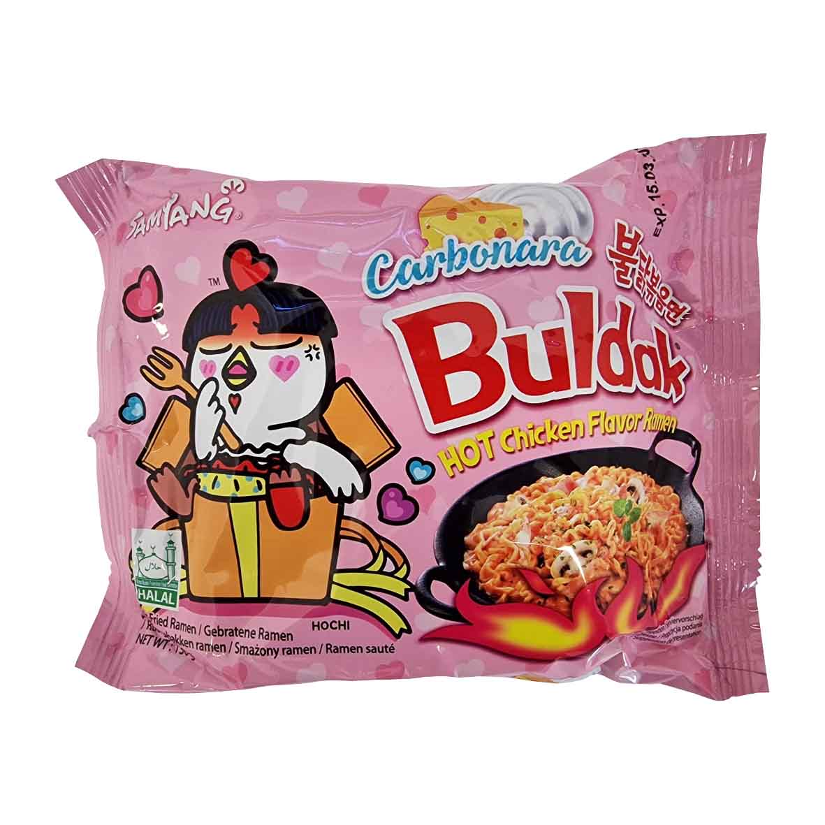 Samyang - Buldak Hot Chicken Flavor Ramen - Carbonara 140g