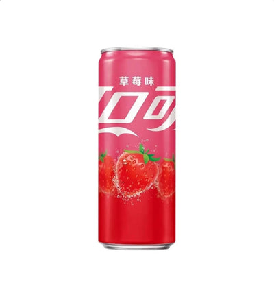 Coca Cola Asia Strawberry 330ml EINWEG