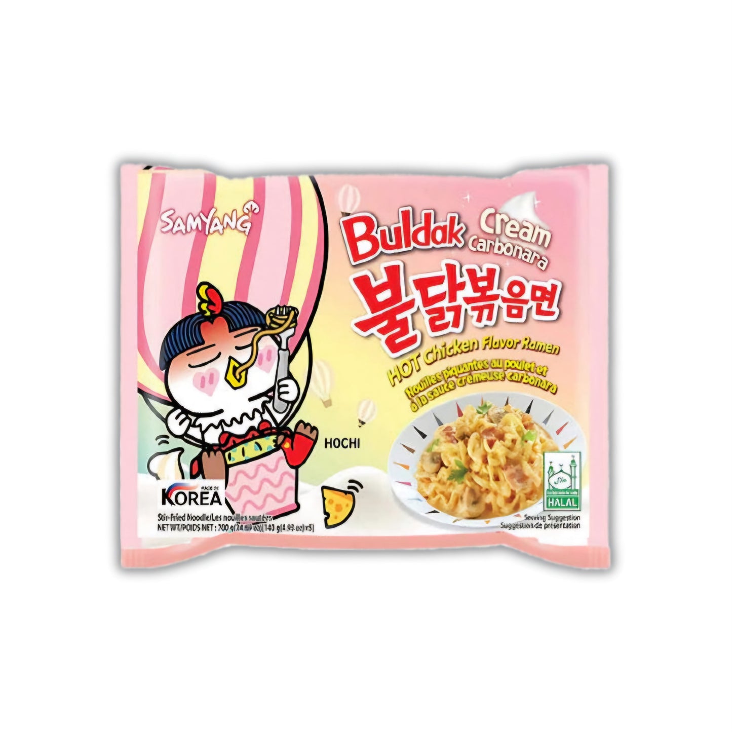 Samyang - Buldak Hot Chicken Flavor - Cream Carbonara  140g