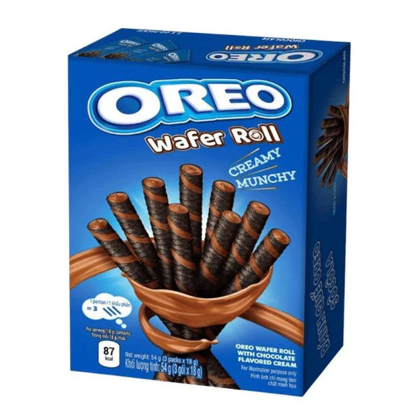 Oreo Wafer Roll Chocolate 54g