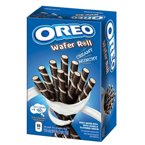 Oreo Wafer Roll Vanilla 54g