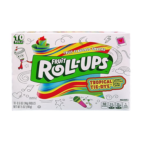 Roll-Ups Fruit Tropical Tie Dye 141g