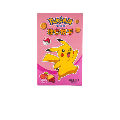 Pokémon Filled Cookies Strawberry Asia 52g