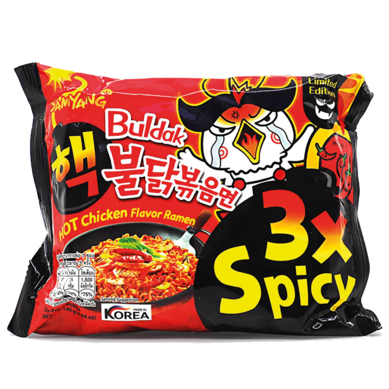 Samyang - Buldak Hot Chicken Flavor Ramen - 3x Spicy 140g