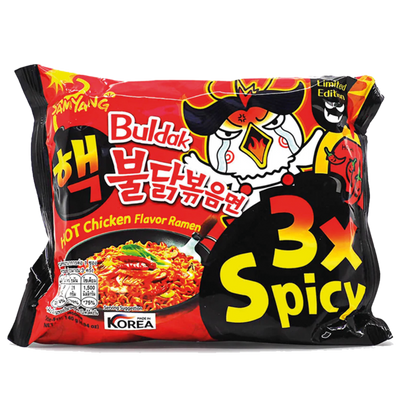 Samyang - Buldak Hot Chicken Flavor Ramen - 3x Spicy 140g