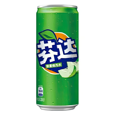 Fanta - Green Apple China 330ml EINWEG