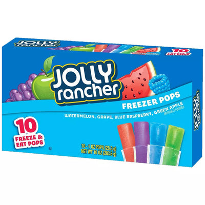 Jolly Rancher Freezer Pops 10-Pack 283g