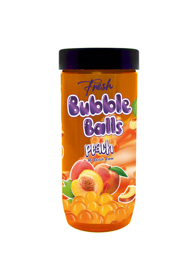 Fresh- Bubble Balls Peach 330ml