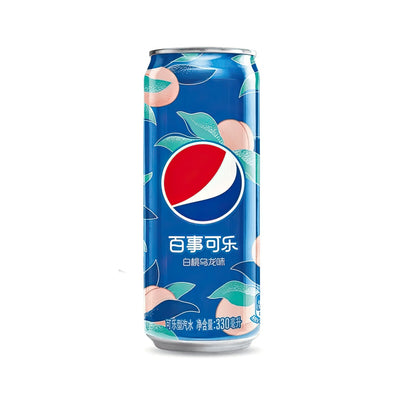 Pepsi White Peach China 330ml EINWEG